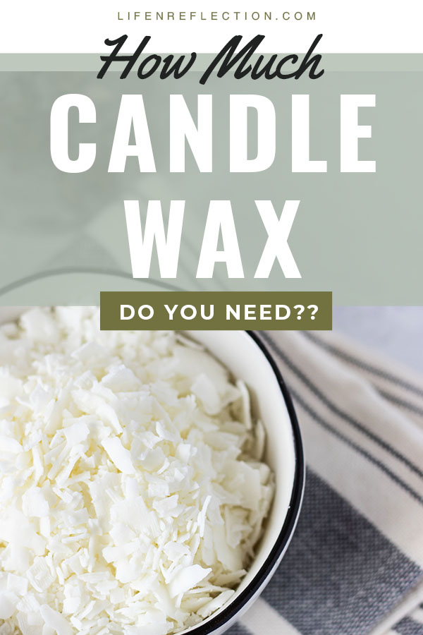 How much candle wax do you need? Make candle making easy with a candle wax calculator. No matter what candle vessel you choose our candle wax calculator can tell you exactly how much candle wax you’ll need!