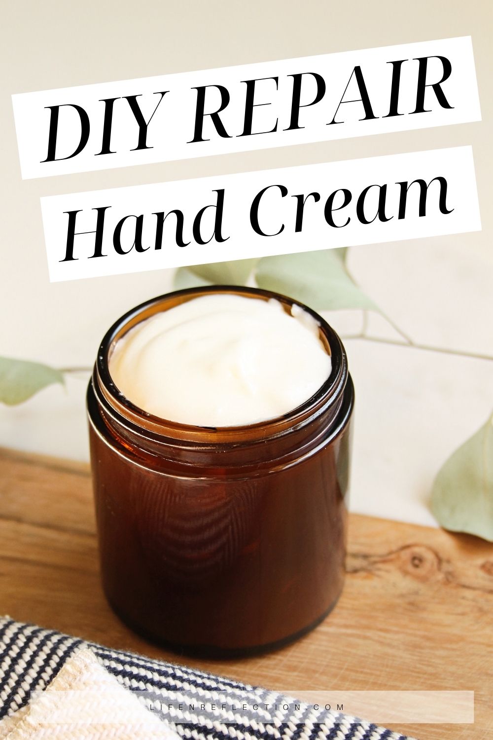 Homemade Hand Cream for Dry Hands Cracked Hands Remedy