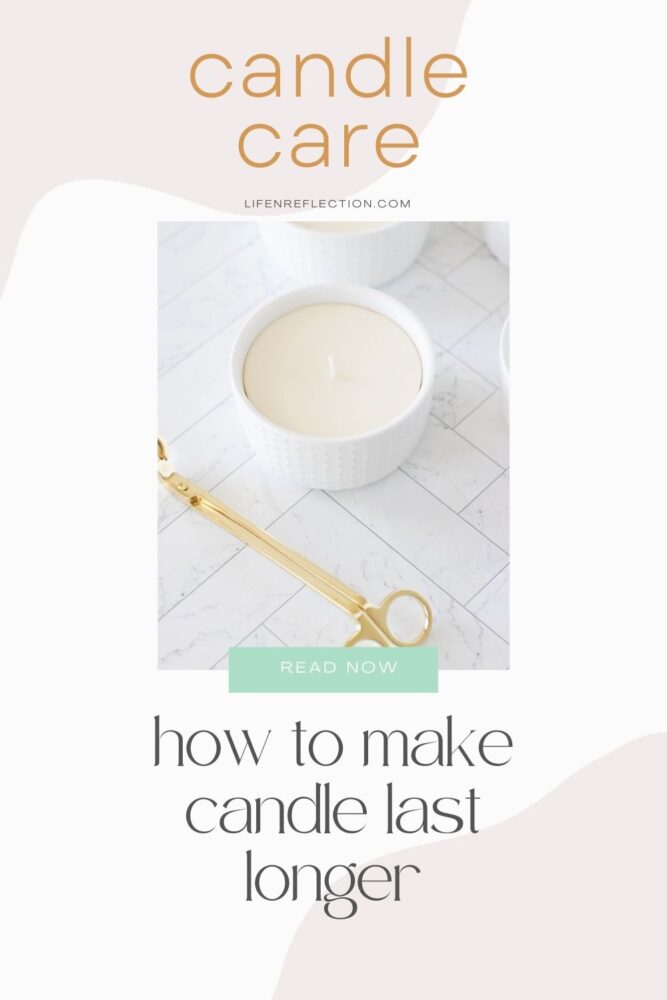 Truly, there are several variables that can have an effect on the burn time of a candle. But, these five tips to make a candle last longer can make a big difference!
