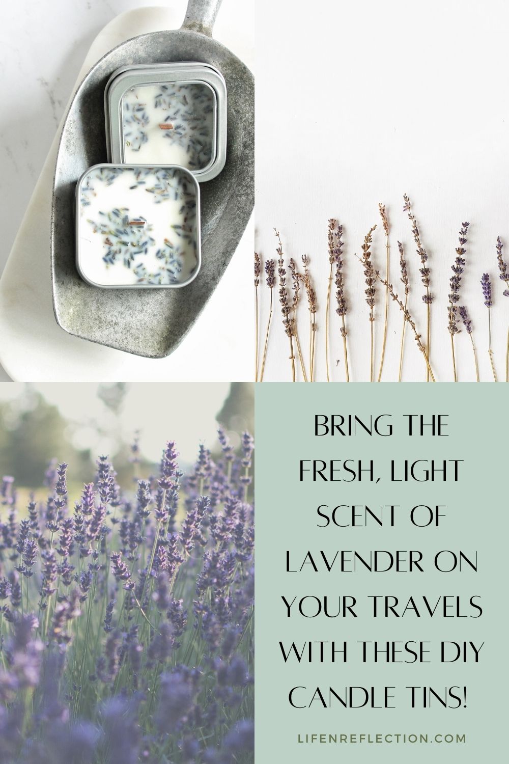 Bring the fresh, light scent of lavender on your travels with this creative lavender use!