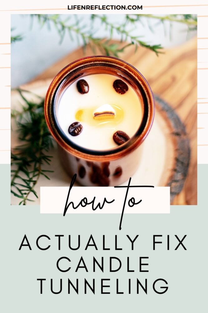 Here’s how to fix candle tunneling and stop it from recurring!