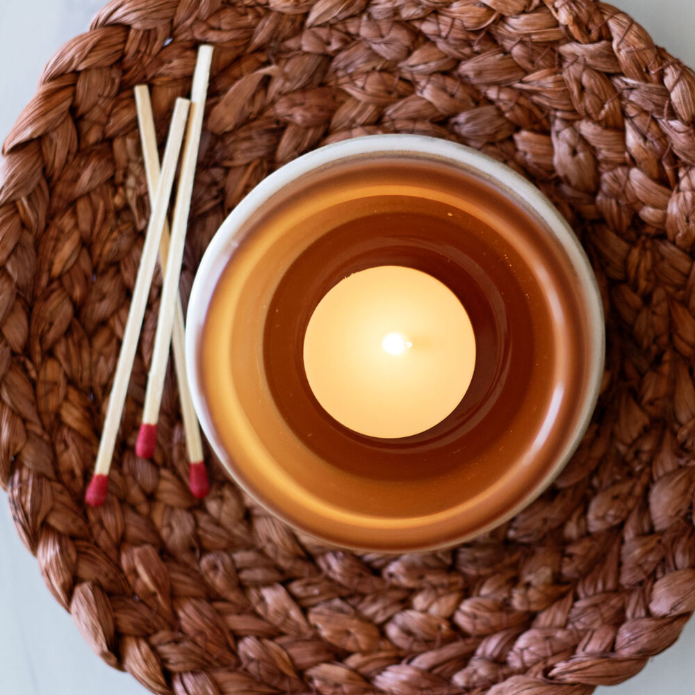 You’ll be surprised how little you need to make tea light candles at home!