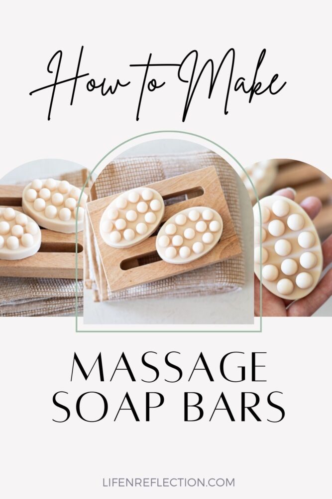 How to make massage soap bars for an in-shower massage! You’ll thank me later.