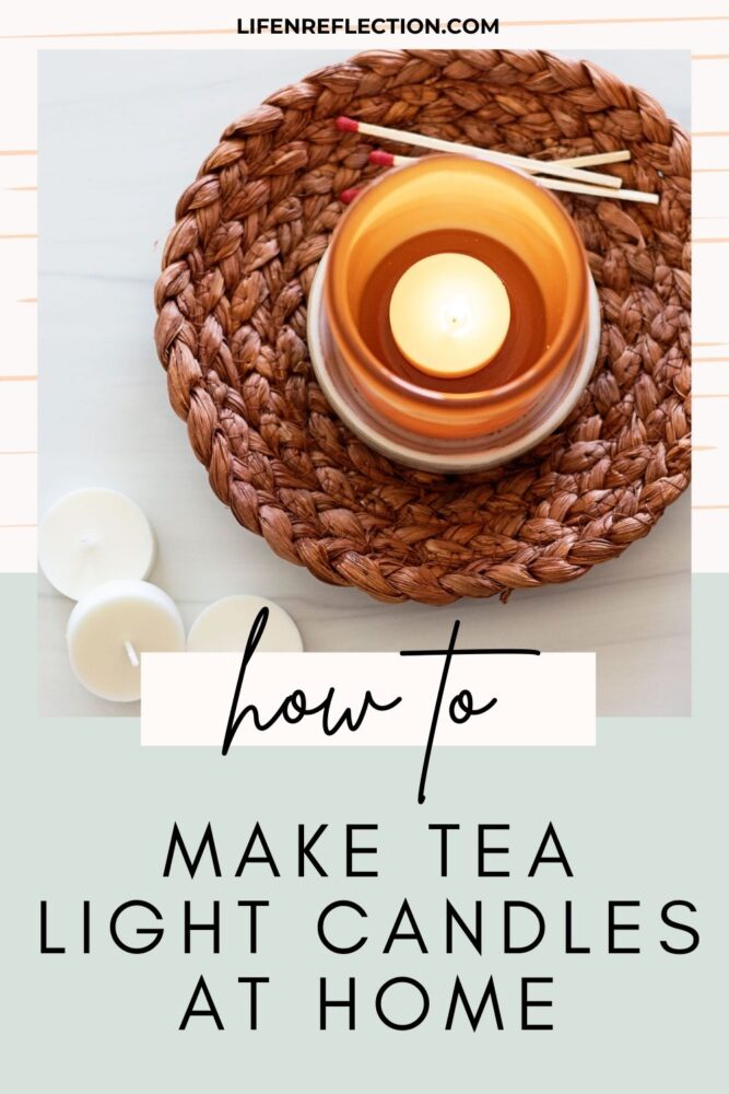 When you learn how to make tea light candles at home, you won’t reach for storebought tea lights again because they are so easy-to-make!