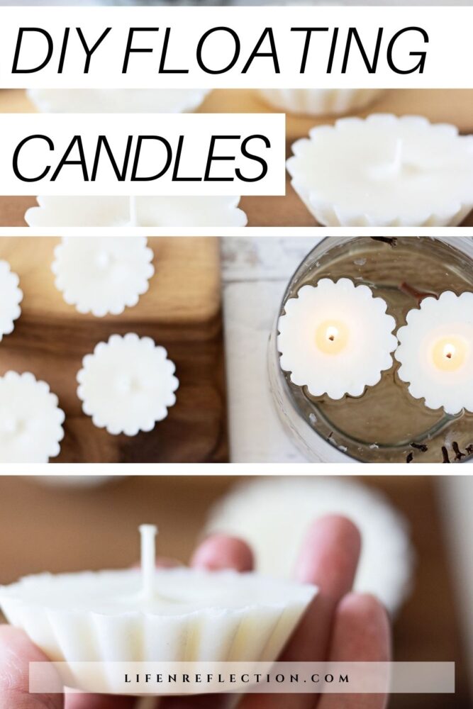 Follow my guide to making DIY floating candles at home with soy wax.