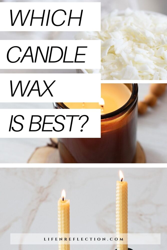 Which candle wax is best to make pillars, votives, tea lights, containers, floating, or massage candles? Use our easy guide know what’s best wax for candles by type!