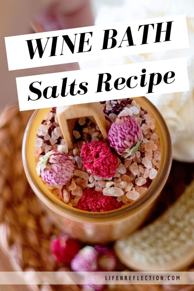 Take your self-care routine to the next level by soaking in red wine with this wine bath salts recipe - the height of indulgence for all wine lovers.