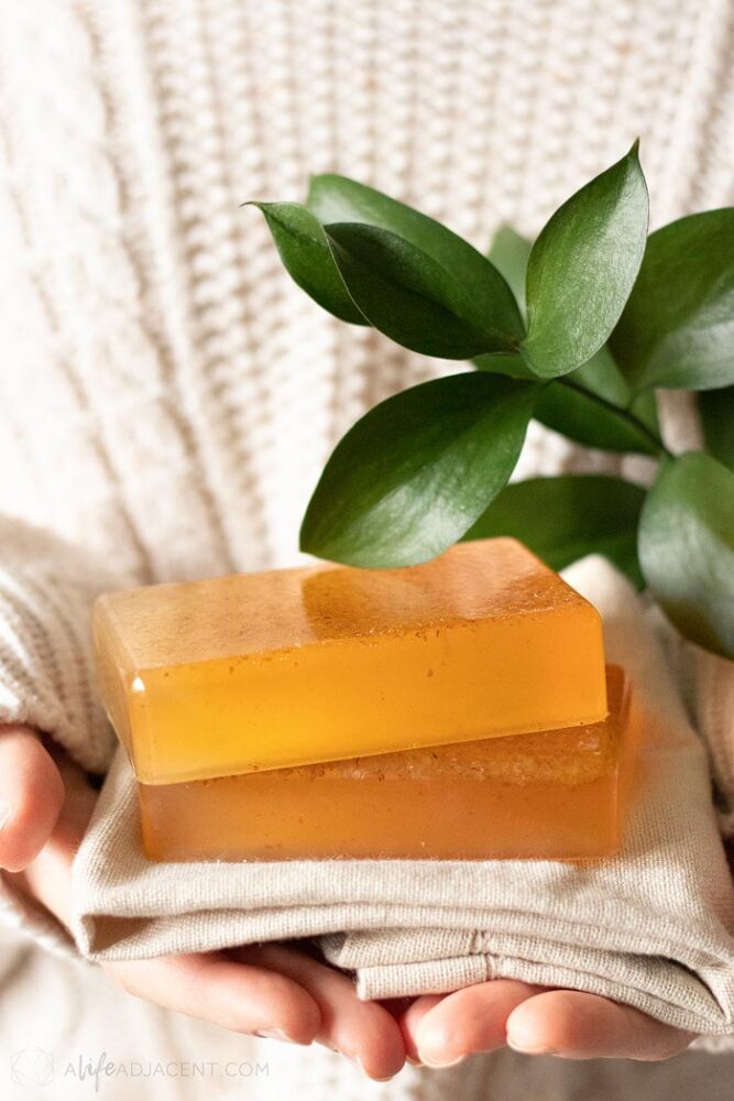 You’ll appreciate this easy-to-make honey almond soap that both cleanses and gently exfoliates dry skin.