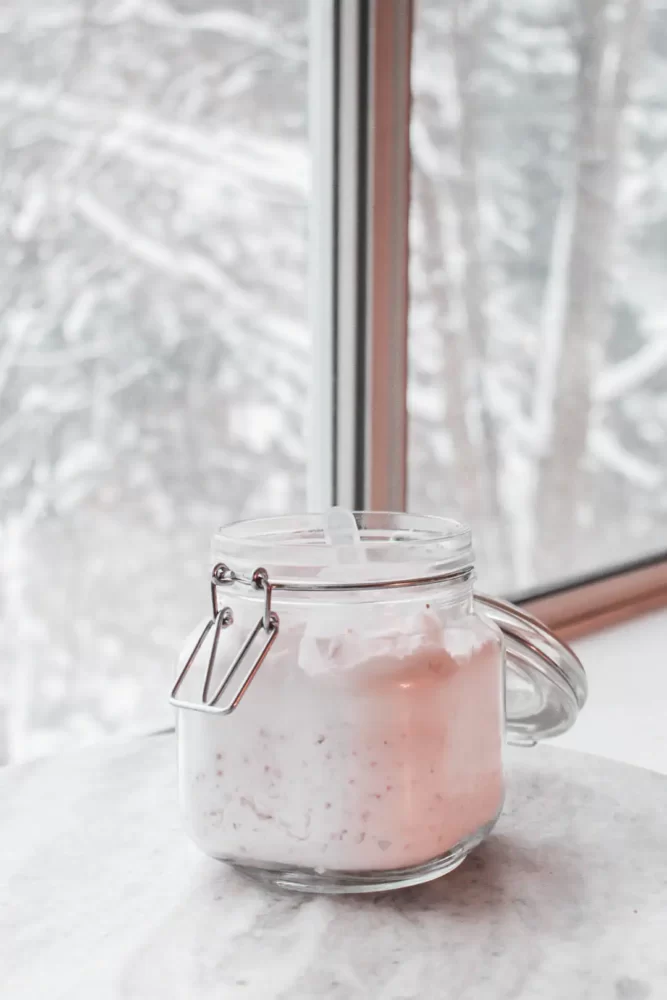 Create this homemade coconut milk bath soak to soften and soothe your skin.