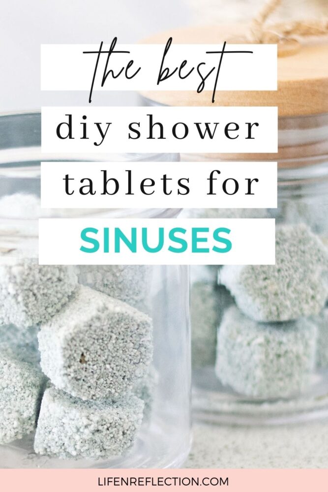 The one thing I don’t look forward to this time of year is seasonal allergies. Make these DIY sinus shower tablets for relief. They're simply the best!