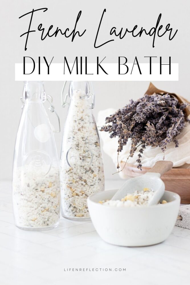Make these jasmine lavender DIY milk bath jars for a sweet slumber. Created with natures’ most calming aroma and ingredients to soothe the body - it’s all about relaxation!