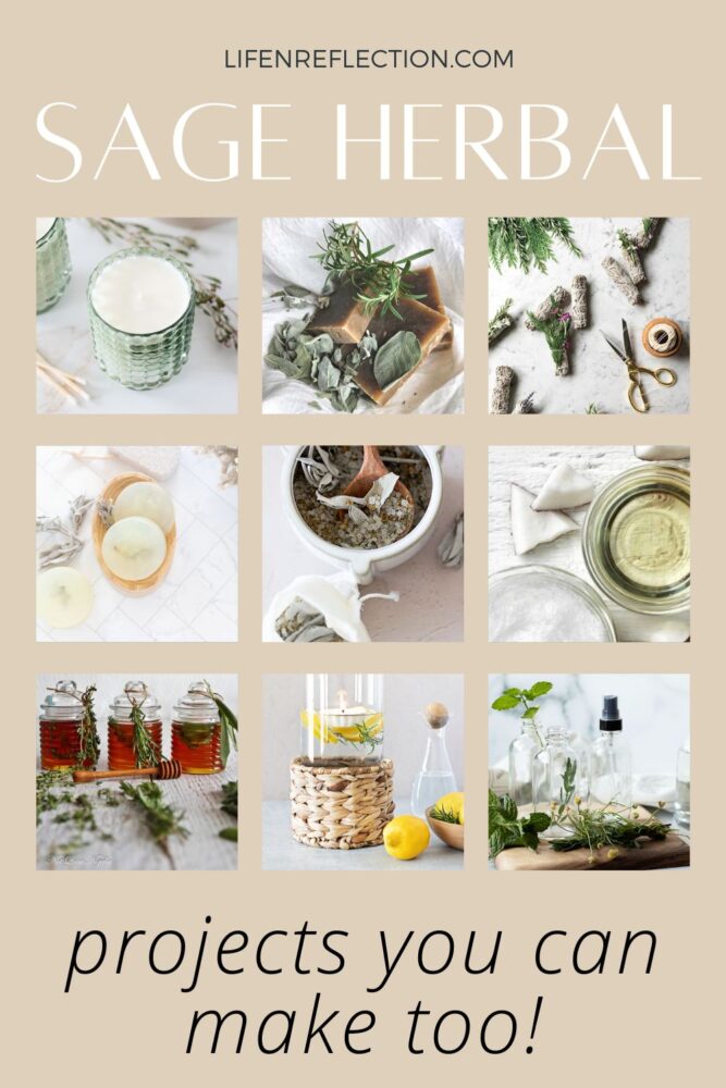 If you are wondering what to do with sage, start with these ten sage uses for gardener’s soap, sage smudge sticks, scented candles, a stimulating hair mask, and more!