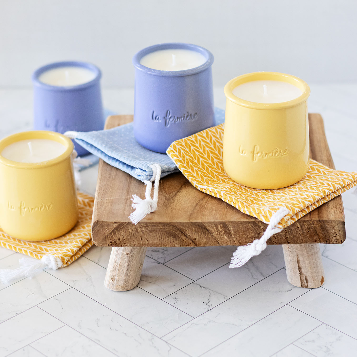 This Mediterranean lemon fig candle recipe created with natural soy wax and a lavishly luscious scent hand poured in terracotta candle pots repurposed is a luxurious candle recipe you’ve got to make!