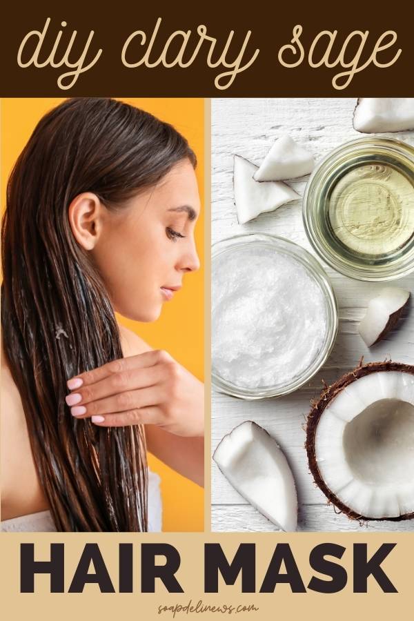 Discover the benefits of clary sage essential oil as well as how to make three easy clary sage recipes for hair care. Start with this natural hair care recipe for a homemade hair mask.