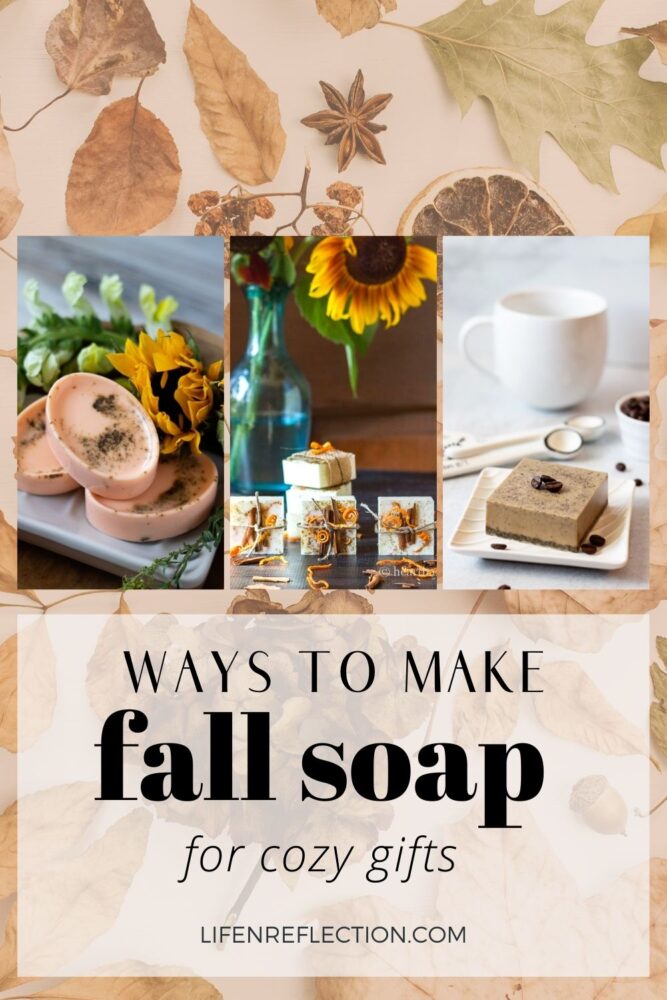 We can’t keep all the fall scented soaps to ourselves - homemade soaps are not only a great DIY fall craft, but they are also perfect for gifting too!