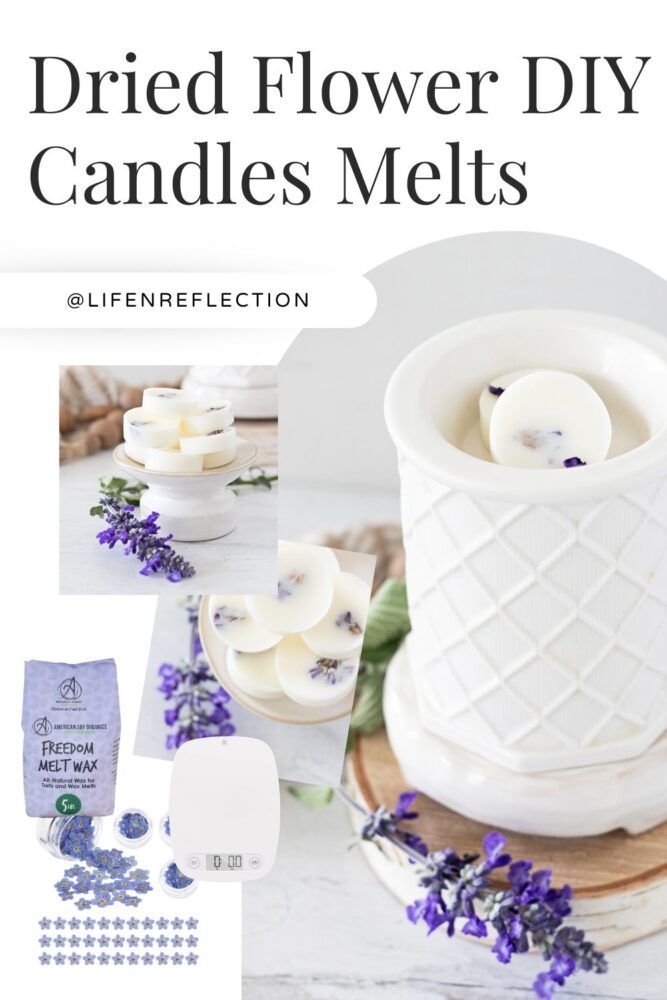 You’ll enjoy their soft floral notes of gardenia and white rose blended with sweet pear and a touch of citrus as the creamy white soy wax melts in the warmer to reveal a dried bloom.