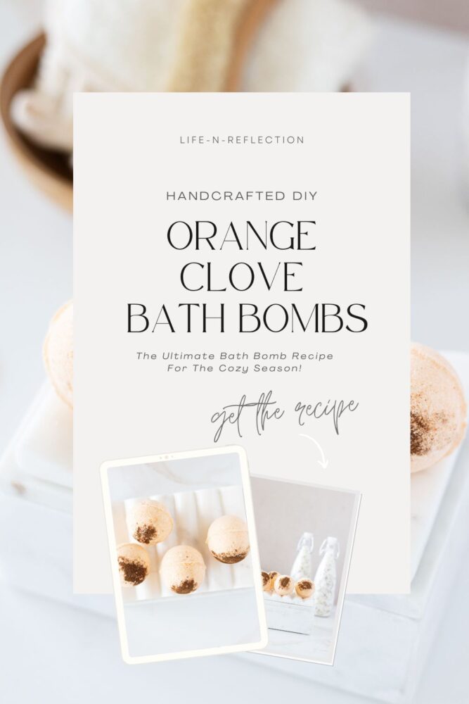 This orange clove bath bombs recipe takes a bath bombs to a whole new level with warming essential oils and spice. They are all things cozy!