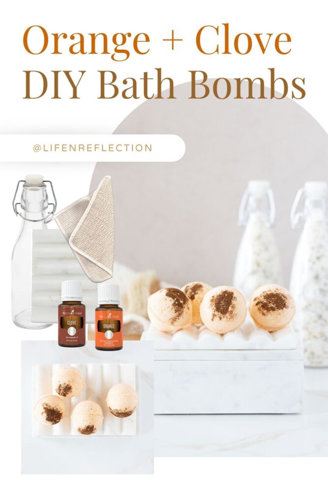 Who doesn’t love a good bath bomb? They are essentially “the easy button” to relaxation. And this orange clove bath bomb recipe adds a wonderful twist to their appeal with warming clove and sweet orange. 