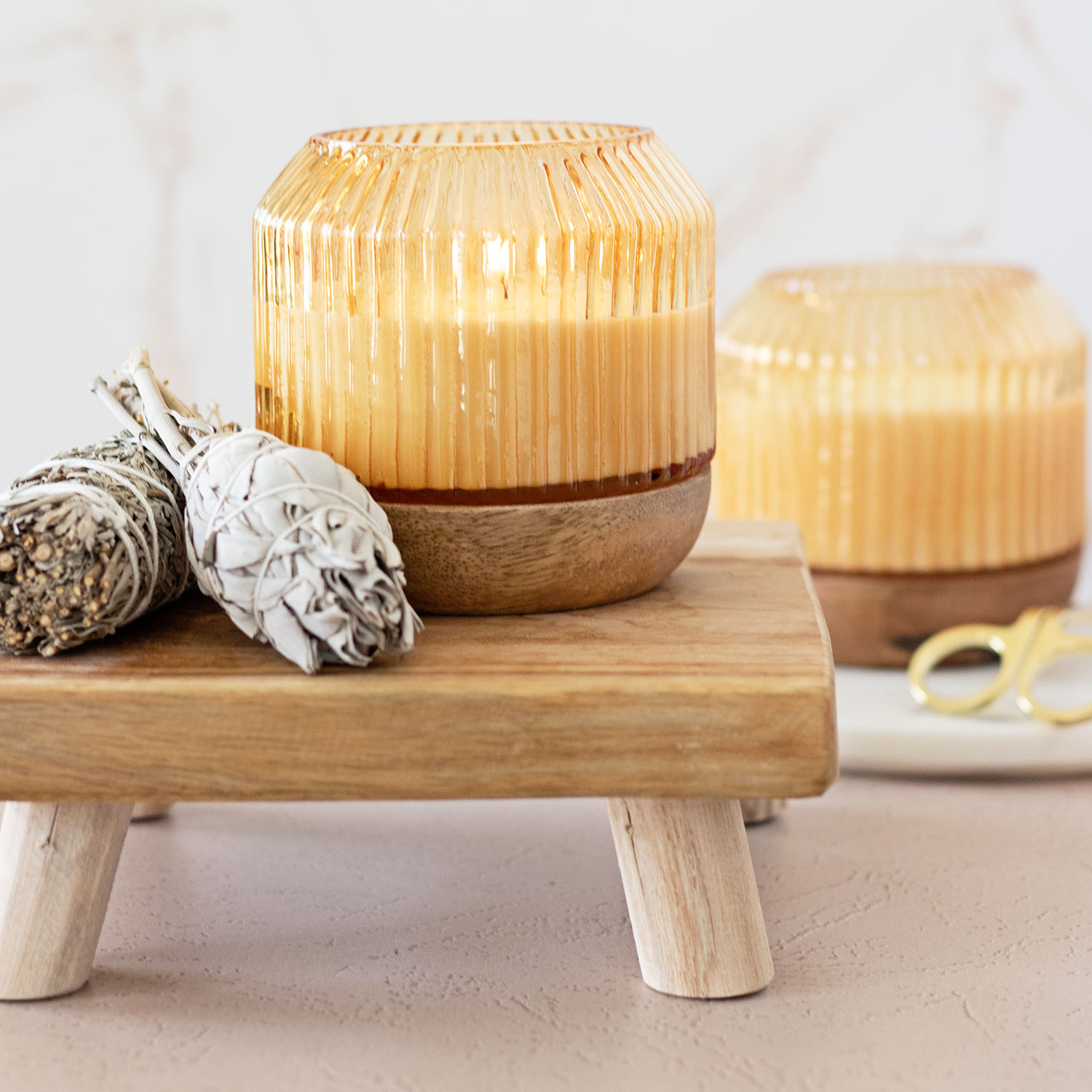 Spiced Pumpkin Candle DIY