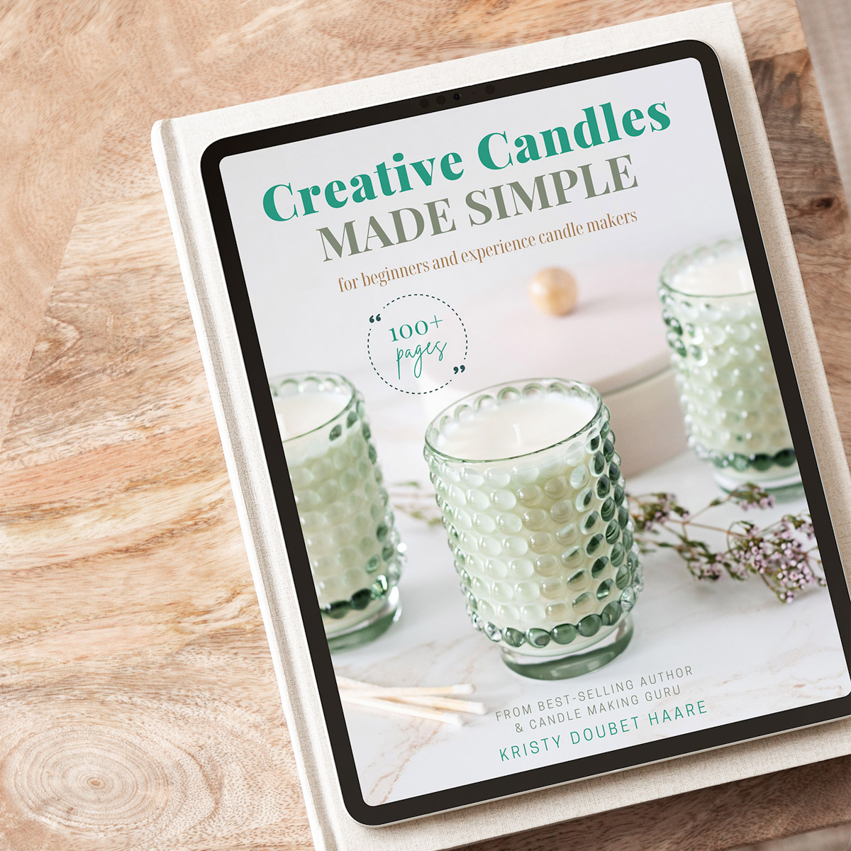 Creative Candles Made Simple is the book you’ve been waiting for! It's everything you need to know to become a candle maker.