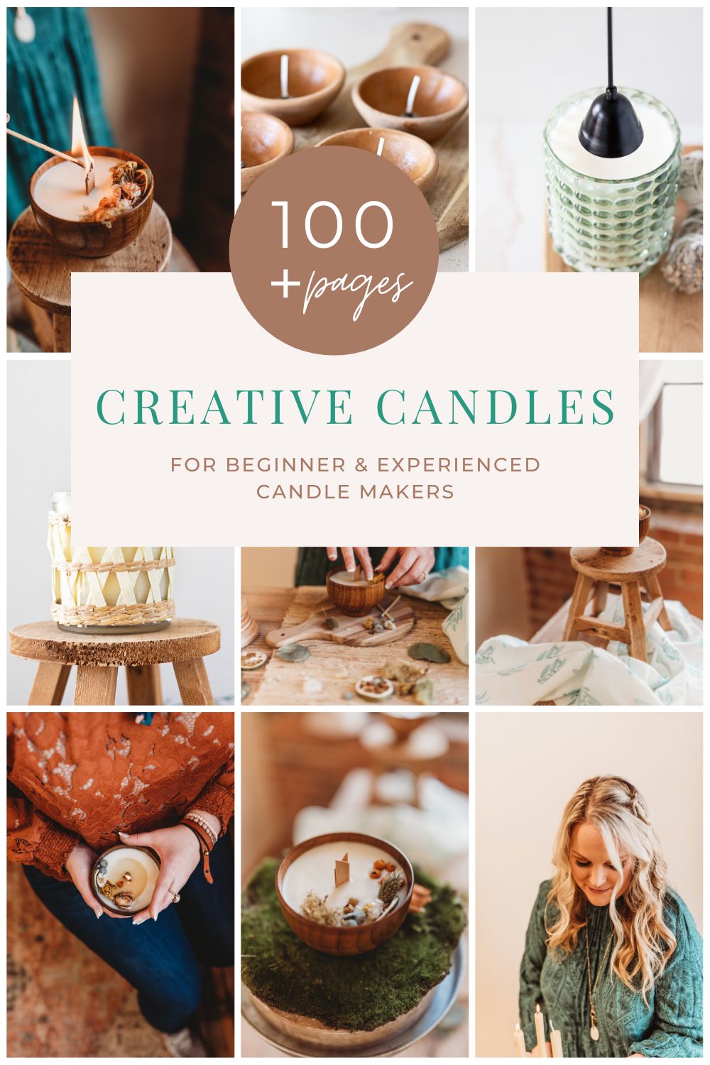 I walk you through setting up your workspace, choosing the right candle equipment for accurate results, and so much more in Creative Candles Made Simple - 100+ pages to becoming the candle maker you’ve always wanted to be!