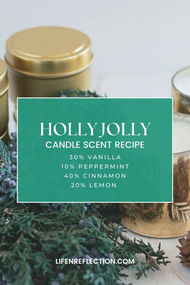 This slightly sweet holiday baking candle scent recipe adds some holly jolly to your kitchen.