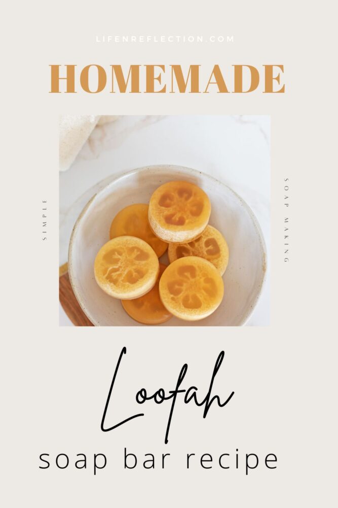 I do love a good soap bar and these homemade loofah soaps are a highly effective skin exfoliant infused with honey for deep moisturization.