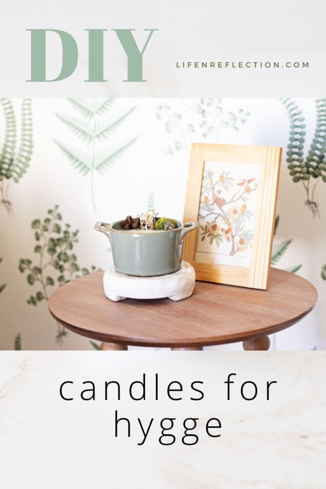 Do things the Danish way with the simple comfort found these DIY hygge candles. Melting, slowly stirring, and pouring candle wax into containers you’ve found around the home is quite satisfying. And when you light your handmade candle you’ll feel nothing but, hygge.