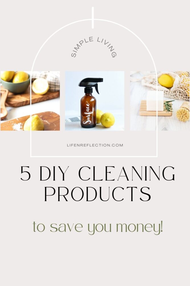 How can I make my own cleaning products? Start with these five ways to make your own cleaning products. You’ll find each work, save money, and smell great too!