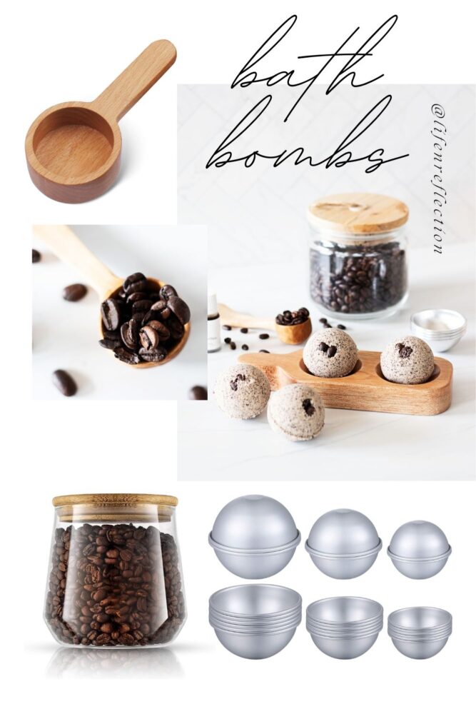 Make frothy bath bombs with coffee, coconut oil, powdered milk, and more organic ingredients.