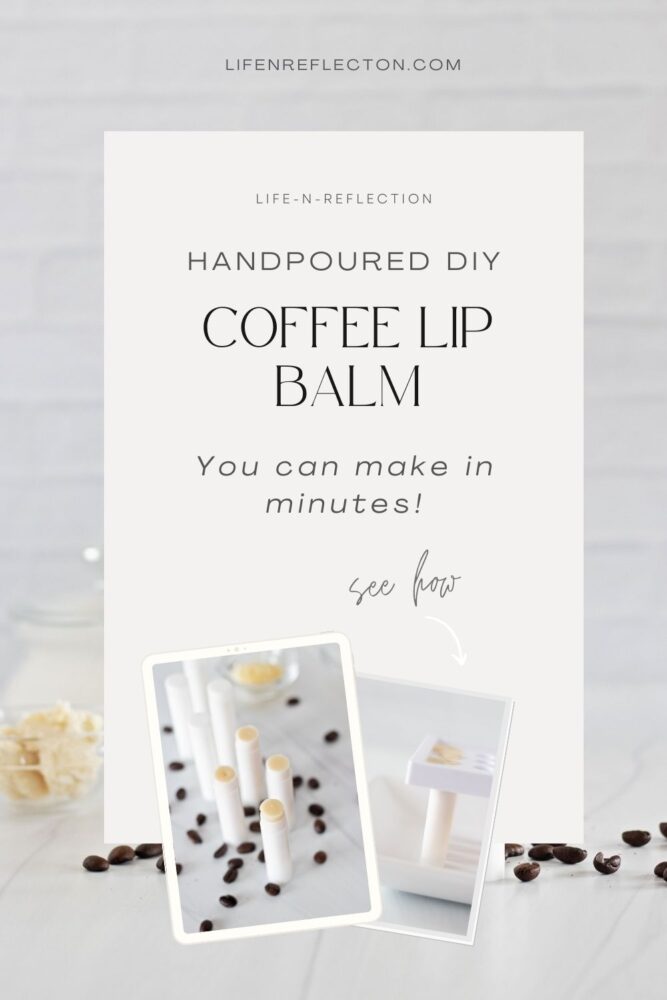 Making this coffee lip balm recipe couldn’t be easier! You’ll have eight tubes of delicious lip balm with a just brewed taste in little time.