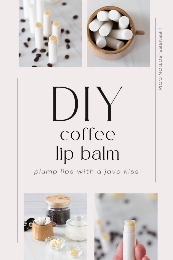 How do you make coffee lip balm? Follow my coffee lip balm recipe for lush lips with a kiss of java!