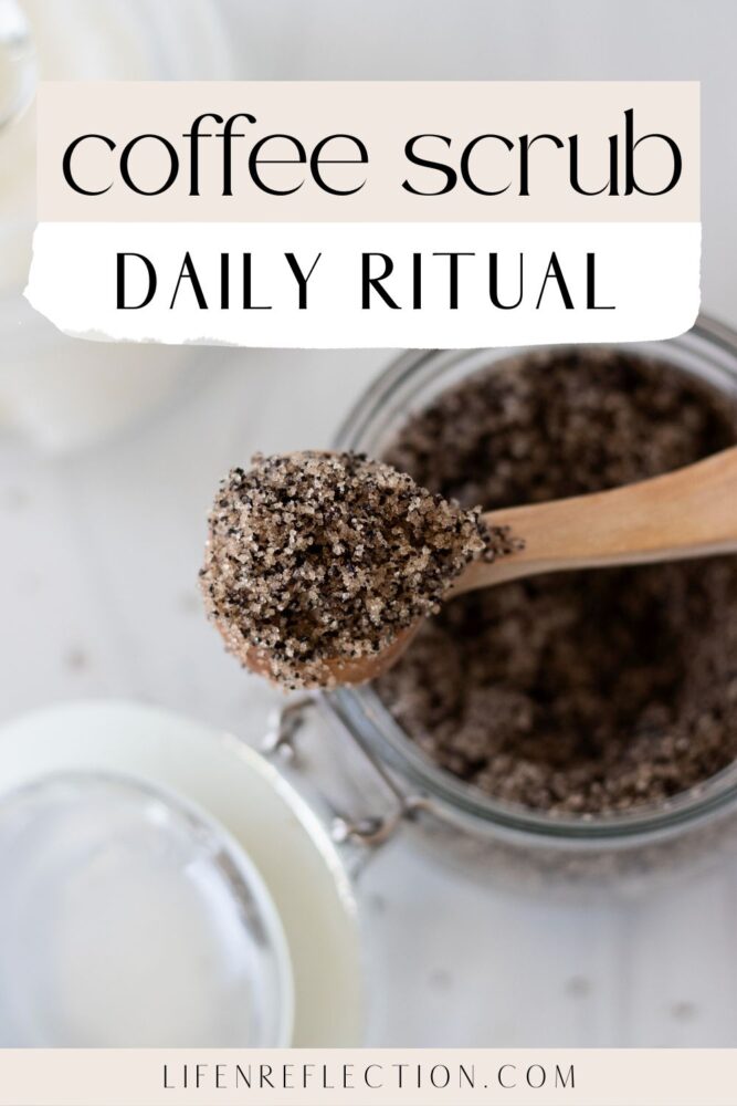 Say "yes" to this luxurious self-care ritual in the comfort of your home to reveal your inner glow with a DIY coffee scrub.
