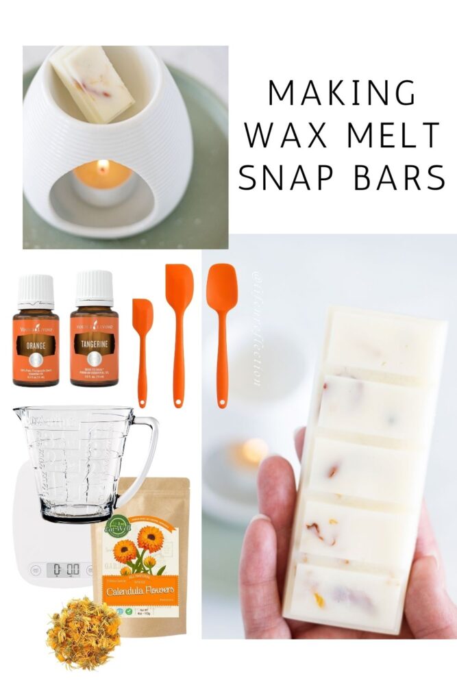 Create your own scented oasis with Wax Melt Snap Bars! Start with organic soy wax, essential oils, botanicals, and the best snap bar mold!