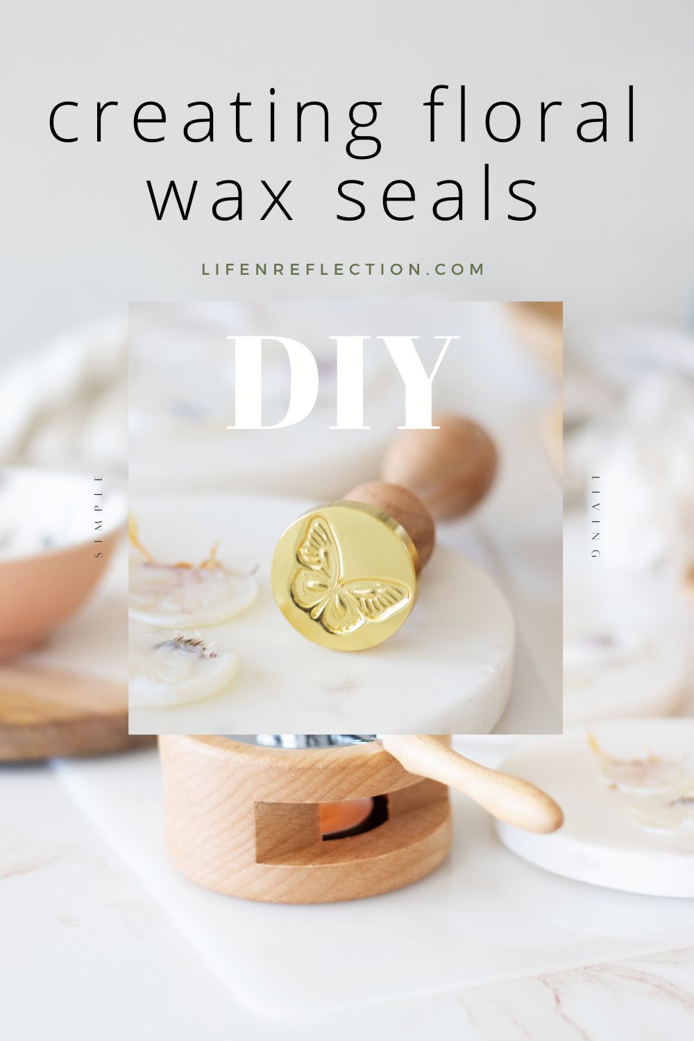 Wax Shell Making How To Make Wax Seals With Dried Flowers