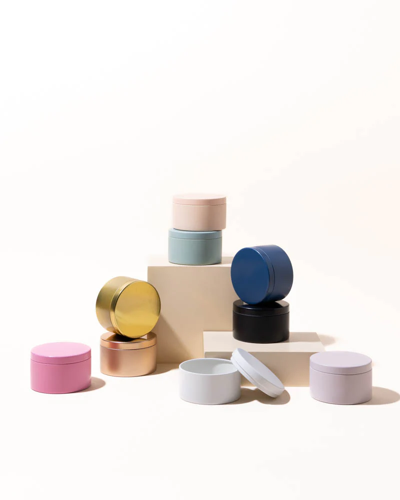candle tin set for candle making