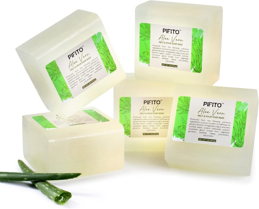 aloe vera melt and pour soap base