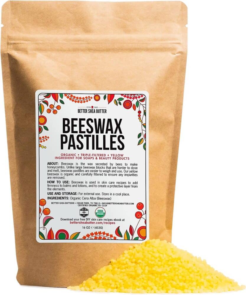 beeswax pastilles