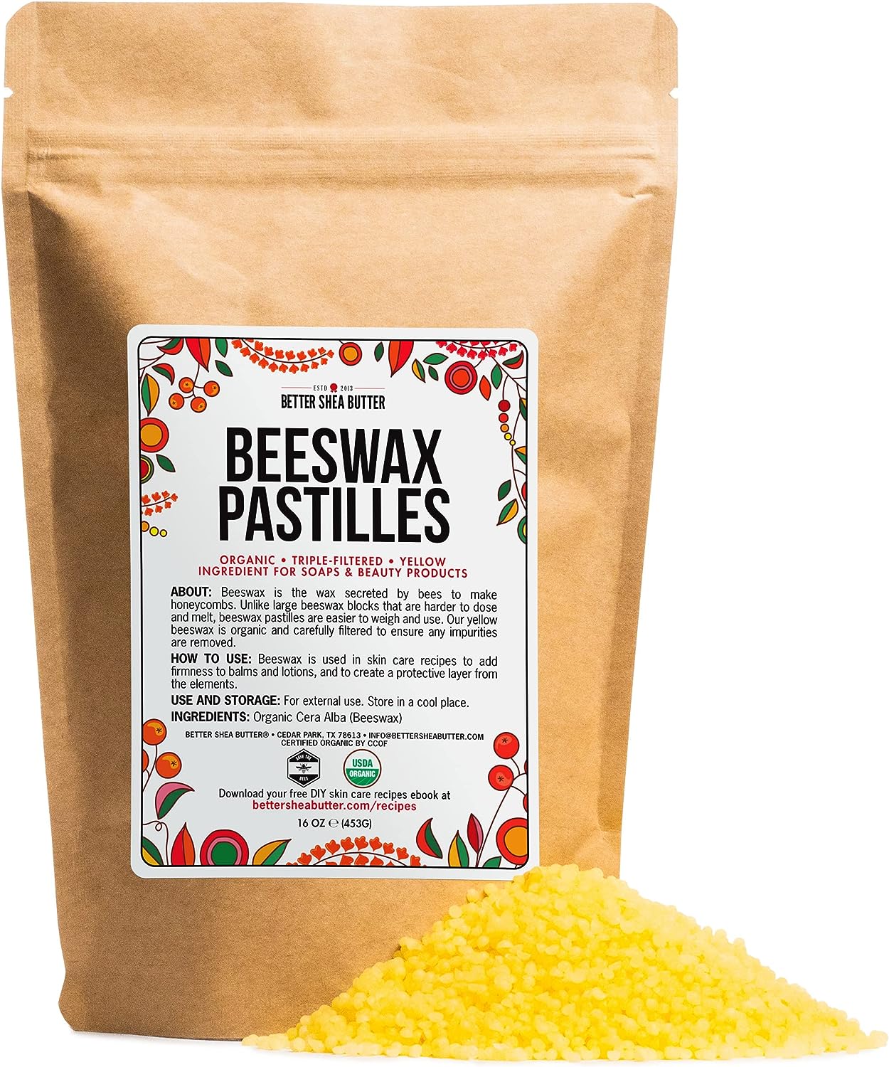 beeswax pastilles