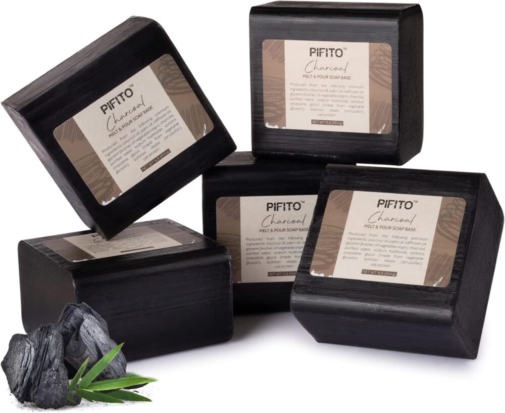 charcoal melt and pour soap base