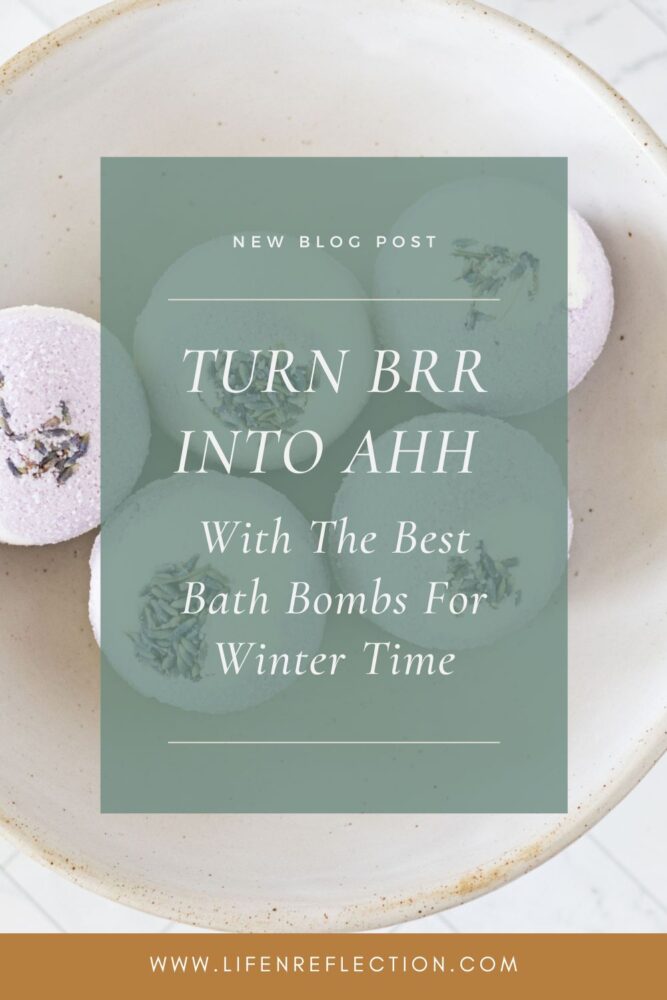 Turn BRR into AHH with the best bath bomb recipes for wintertime!