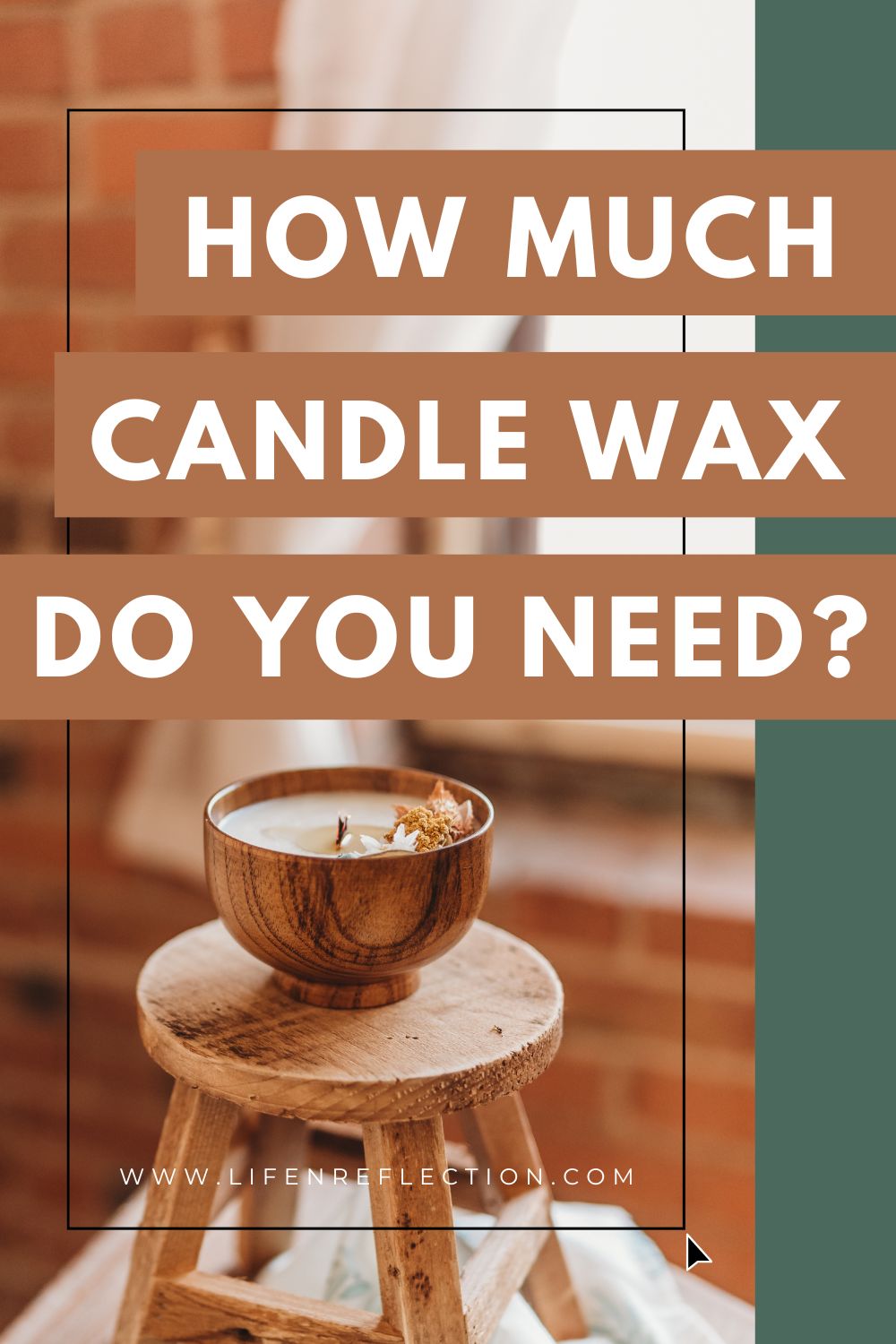 How much candle wax do you need? Make candle making easy with a candle wax calculator. No matter what candle vessel you choose our candle wax calculator can tell you exactly how much candle wax you’ll need!