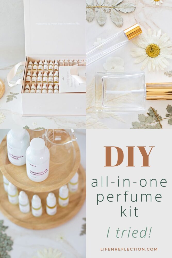 Easily blend & create your own fragrances for your bespoke perfume with an all-in-one perfume kit!